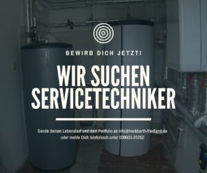 Mehr über den Artikel erfahren Wir suchen Servicetechniker